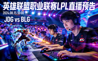 英雄联盟职业联赛LPL直播预告 - 比赛现场激烈的对战画面